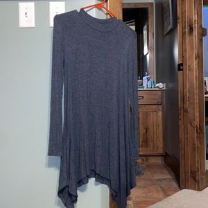 Grey T-shirt dress